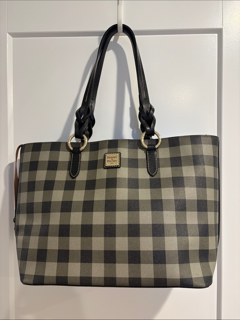 Dooney & Bourke Coated Cotton Nelly Tote NWT
